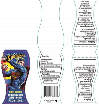 Hand Sanitizer (Superman Berry 1 Oz)